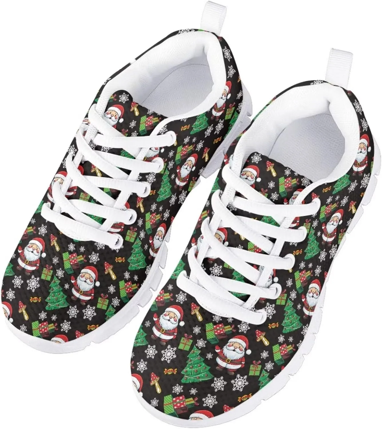 GIFTPUZZ Kids Sneakers Hiking Running Outdoor Walking Lace Up Athletic Tennis Shoes