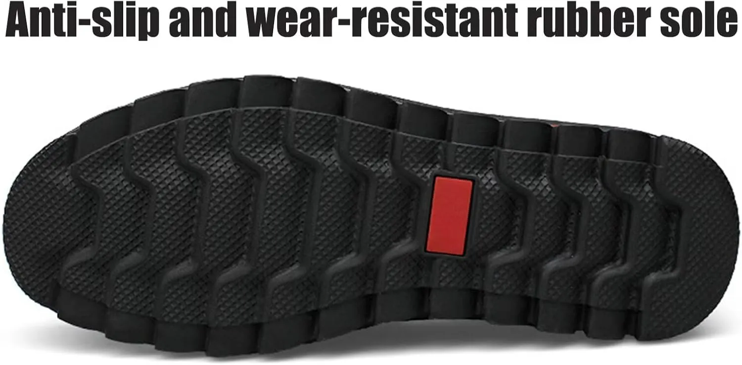 Men's Casual Loafers Classic Leather Business Shoes Comfortable Walking Shoes Outdoor Driving Shoes