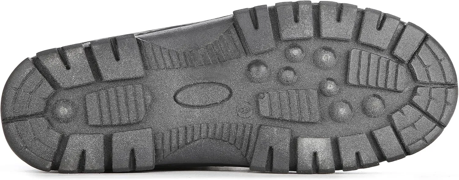 Mens Cold Weather Snow Boot, Waterproof Insulated, Fur Lined, Slip-Resistant, Sizes 10-13