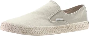 Mens Slip On Sneakers Lightweight Breathable Non-Slip Walking Shoes Comfortable Canvas Sneaker for Work, Running，Walking，Business