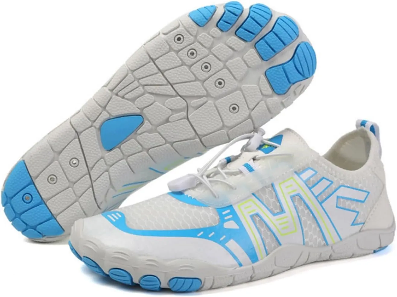 Water Hiking Shoes for Women Men's Hike Barefoot Grounded Footwear, Women's Quick Dry Beach Pool Aqua Swim Shoes, Unisex Wide Toe Box Sneakers for Walking Trekking Swimming Workout Outdoor