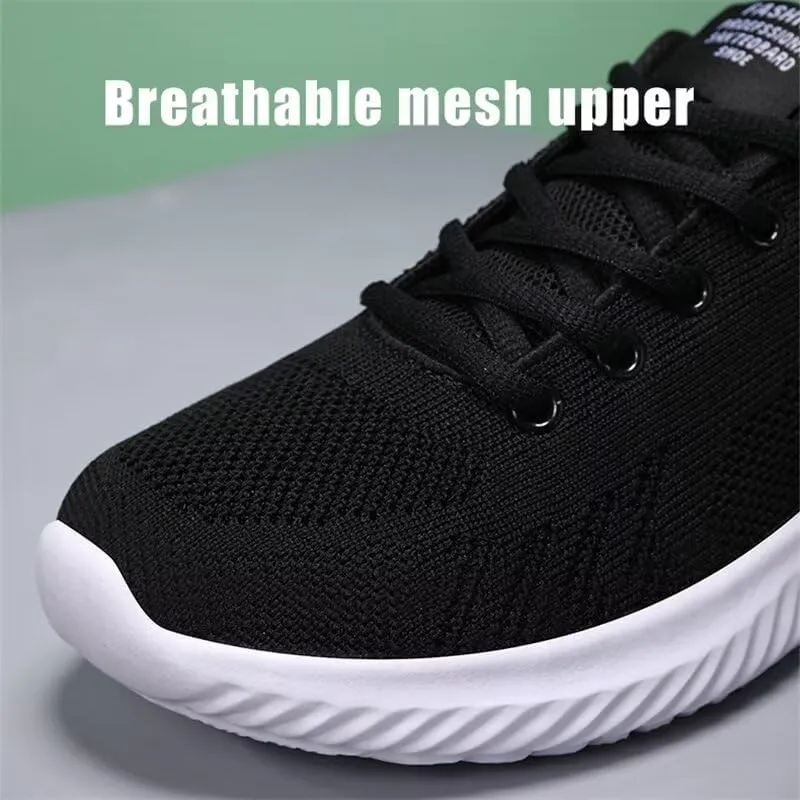 Women Concise Breathable Solid Walking Sneakers for Running Sport