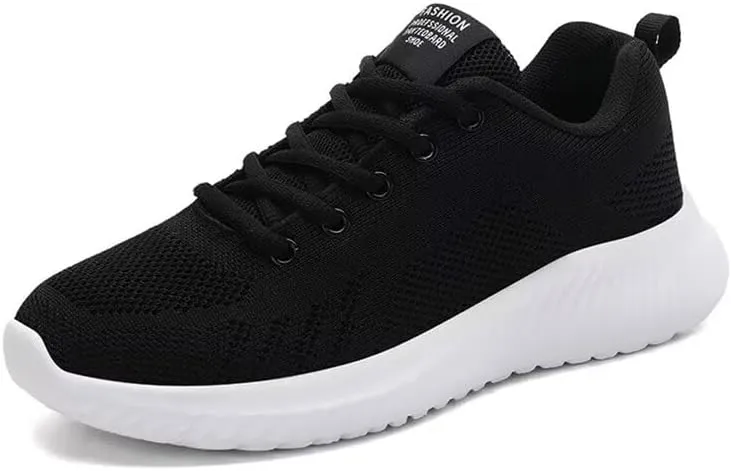 Women Concise Breathable Solid Walking Sneakers for Running Sport