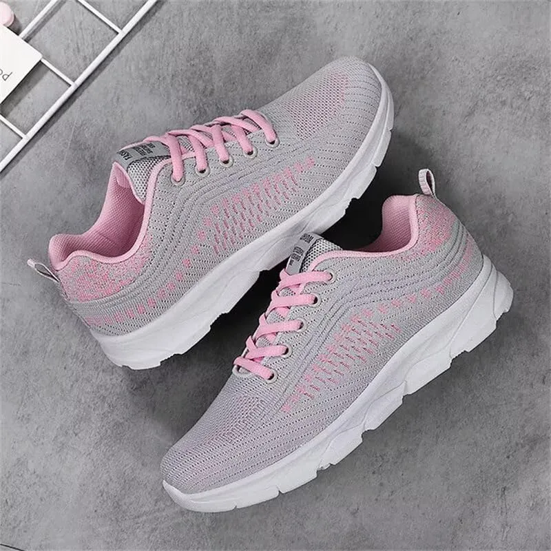 Women Fashion Breathable Casual Walking Sneakers for Running Sport
