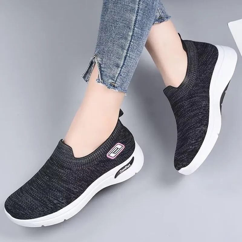 Women's Fashion Slip On Casual Walking Shoes for Sport Trekking Street