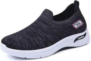 Women's Fashion Slip On Casual Walking Shoes for Sport Trekking Street